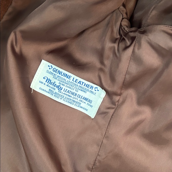 PIONEER Vintage Pioneer Wear Fringed Boho Western Suede Leather Jacket - Picture 4 of 5